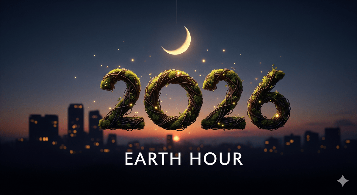 Beitragsbild zur Earth Hour 2026