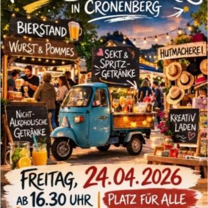 Plakat Feierabendmarkt Cronenberg