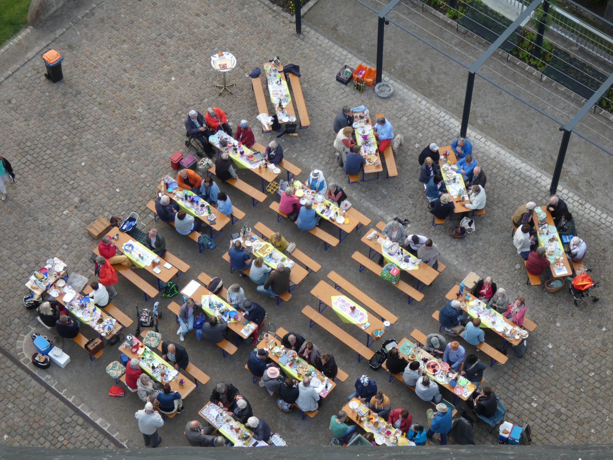Foto auf Pop-up Biergarten
