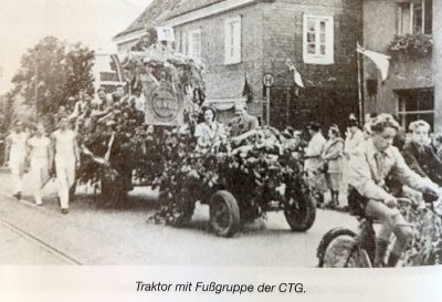 Heimatfest 1952 - Fußgruppe der CTG